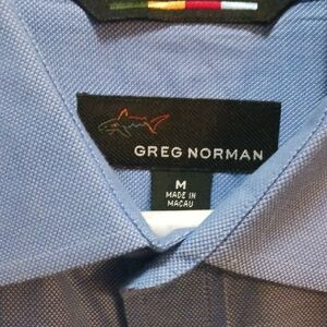 Greg Norman Collection Blue Men's Shirt